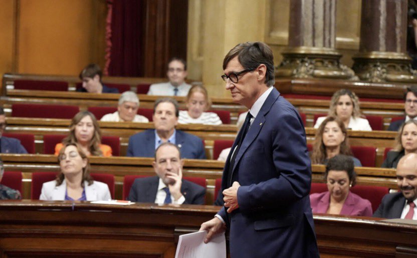 lopezbofill's tweet photo. Però al debat de política general de l’any passat en Salvador Illa no va prometre construir 240.000 habitatges  dels quals almenys el 40 havien de ser de protecció oficial? Què han fet? NO-RES. Tot és una farsa i una vergonya immensa. https://t.co/fd9rcqPu6v