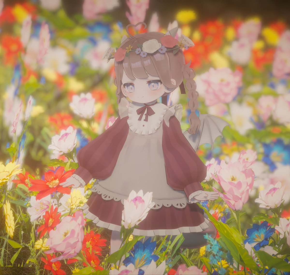 O_ni_i's tweet photo. 衣装モデルさせていただきました〜！🪡
こういうふわっとした可愛いお洋服、めちゃくちゃ好きなので撮影してて楽しかった🥹♡
フリルいっぱいで後ろ姿までかわいい……！
こちらは10月2日発売予定です𓂃♡
素敵な機会をありがとうございました✨

#最寄駅の販売所 #PR https://t.co/IwhgAHL7NW