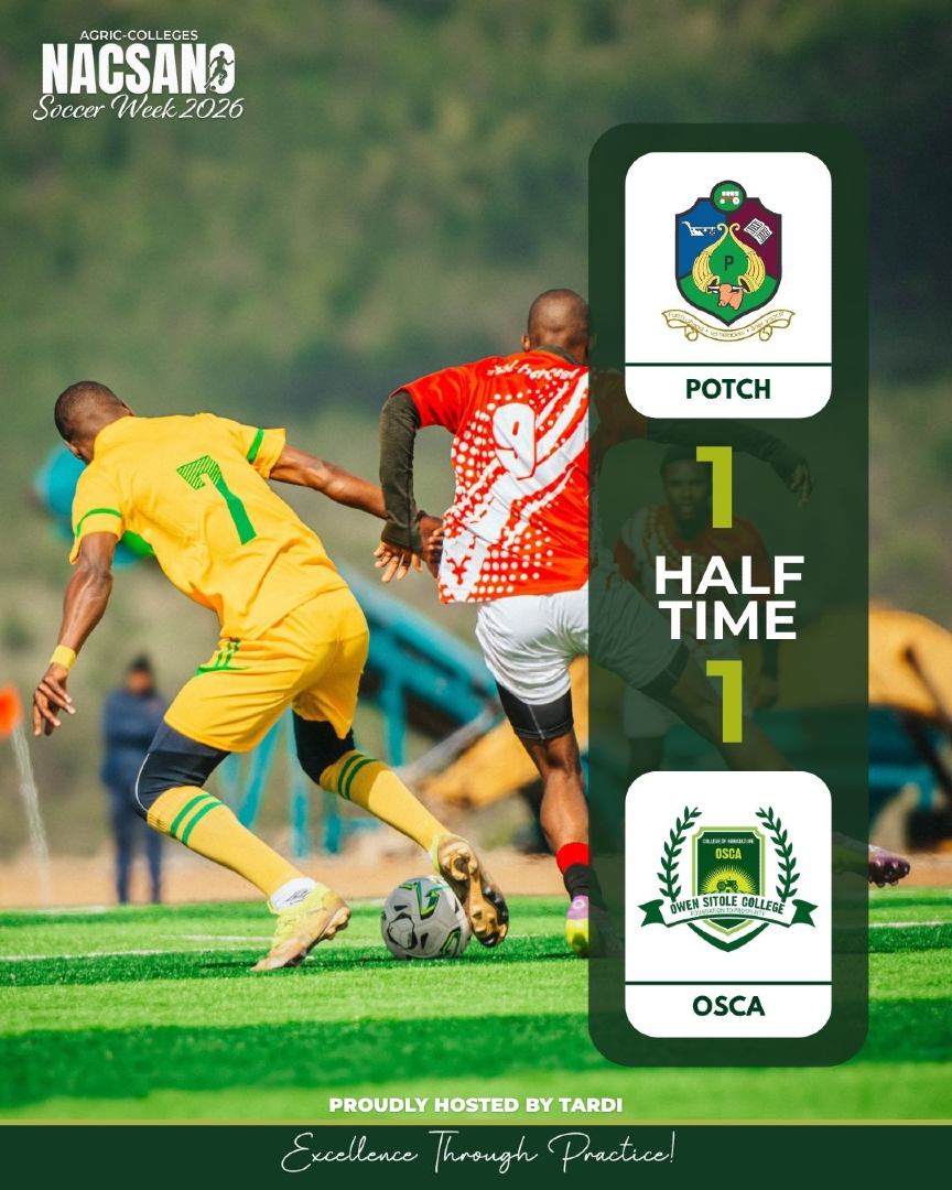 TARDI540202's tweet photo. HALF TIME ⚽

POTCH 1 - 1 OSCA

Stalemate at the interval! Neither side willing to yield an inch in a gritty, fast-paced opening half 💥💯

Massive 45 minutes ahead to decide this one, stay tuned ...

#NACSANO2026 #SoccerWeek #PotchFC #OSCAFC #APAC #HalfTime https://t.co/w8doESEx88