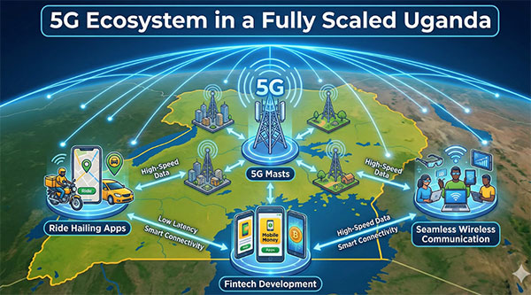 Vanguard_nra's tweet photo. Uganda's digital ecosystem has expanded alongside smartphone adoption. UCC reported approximately 20 million smartphones in active use by December 2025, demonstrating the growing role of mobile technology in communication and access to digital services. https://t.co/AINIO0Qslg
