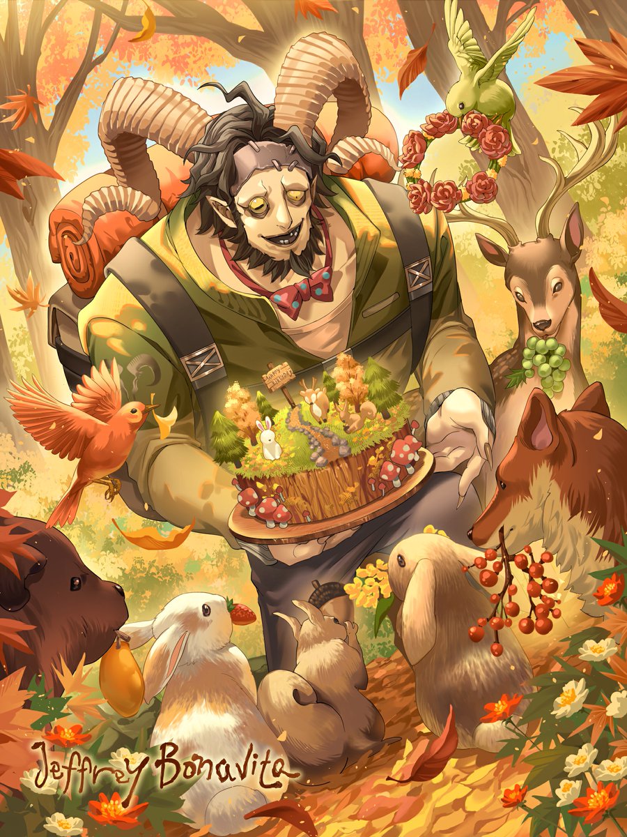 IdentityVJP's tweet photo. 10月4日は「足萎えの羊」
ジェフリーの記念日

あたたかな空気に包まれた
共に過ごした仲間との日々が
彼にとっての居場所。

今日は皆で過ごす
大切な日のうちのひとつ。

#IdentityV
#第五人格
#第五キャラの日 https://t.co/MRhv9qaIIt