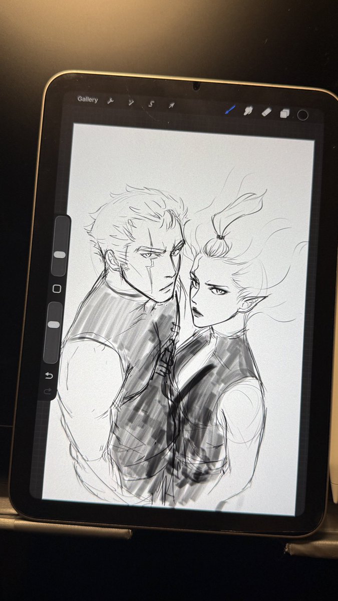 wei2ss's tweet photo. Practicing… my hand’s gotten a bit rusty from my long absence..
￼(*´∀`)♪.
#miraxus #mirajanestrauss #laxusdreyar https://t.co/5BzJXxnCsN