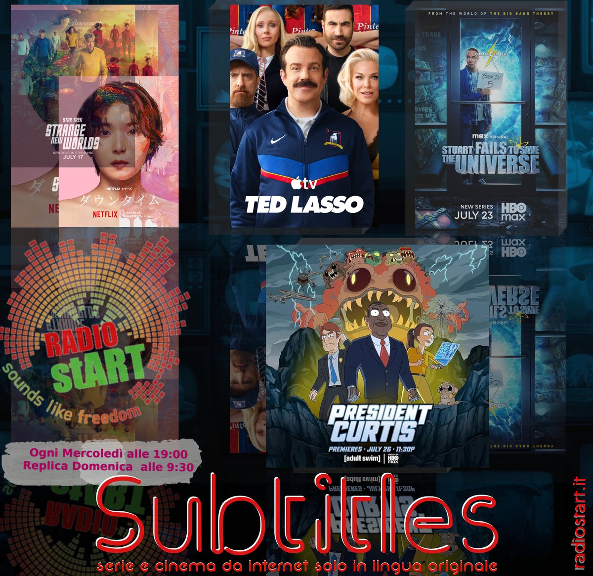 ArtRadiost's tweet photo. Subtitles
un programma di Roberto Pagliaro
ogni mercoledì alle 19 su RadiostART
SUBTITLES Puntata 366: https://t.co/oSMxzraGNT
#RadiostART #Subtitles #30Settembre #September30 #Mercoledi #Wednesday #TvSeries #SerieTV #Cinema #Cult #Film #Movie #Oscars #Horror #Anime https://t.co/re903zzZFJ