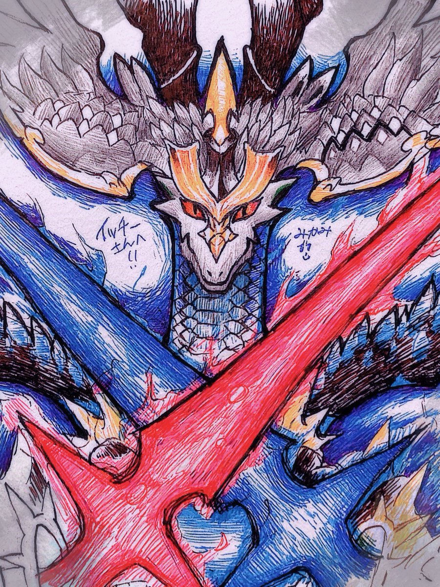 Kmikami3180's tweet photo. イッチーさんリクエストのsinギルティさんです‼️バチボコカッコイイドラゴンさんで描くの緊張したぜ…🫨
リクエストありがとうございました(ᐡᴗ  ̫ ᴗᐡ)❣️ https://t.co/oLwX826I0P