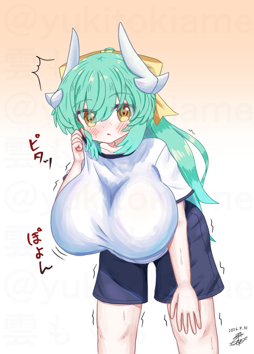 yukitokiame's tweet photo. きよひー「はっ……だ、旦那様！　服で汗拭いて、はしたないところを…」
＃FGO　#清姫 https://t.co/pf4biymNI3