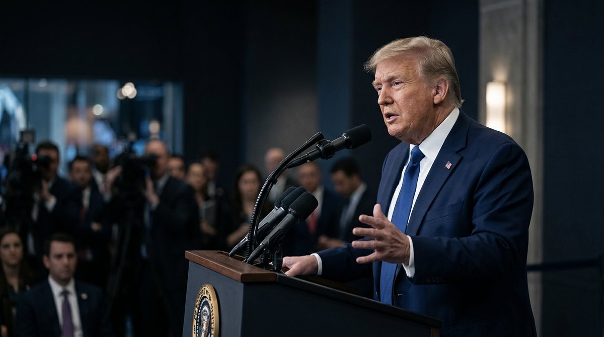 Blynexex's tweet photo. 🚨 BREAKING — TRUMP SPEAKS 🇺🇸

U.S. President Donald Trump is set to speak, putting markets on alert for potentially market-moving comments.

🎯 Traders will watch closely for signals on trade, tariffs, geopolitics, energy and U.S. economic policy.

⚠️ Expect volatility across USD, GOLD, OIL and U.S. equities as headlines hit the tape.

#Trump #USD #Gold #Oil #US