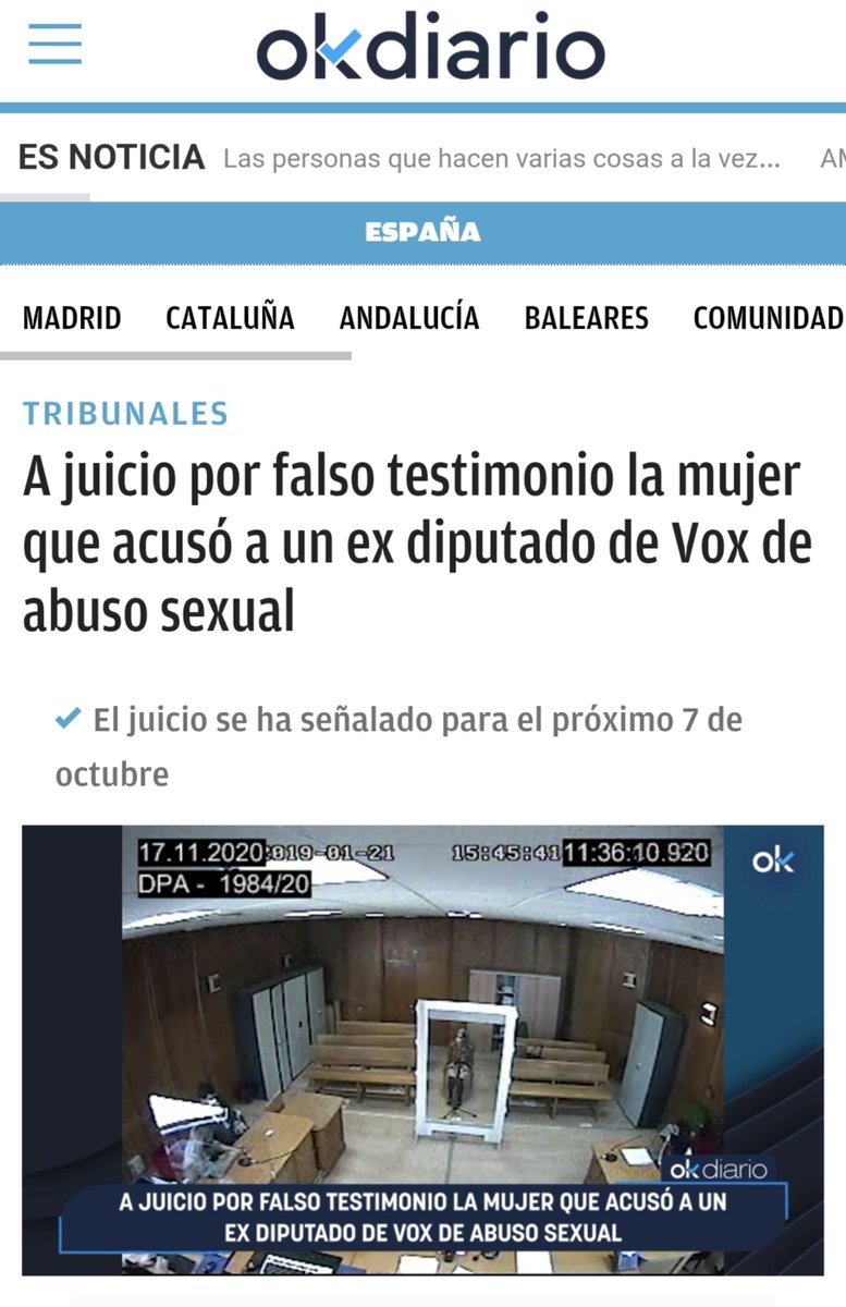 Carlosfdezroca's tweet photo. El próximo 7 de octubre me pondré la toga, en este caso para ejercer la acusación en el acto del juicio oral contra la persona que me denunció falsamente y que ahora se enfrenta a una petición de tres años de prisión y a una responsabilidad económica de más de 300 k por faltar a la verdad en el procedimiento.

Confío en que, una vez más, se haga justicia.