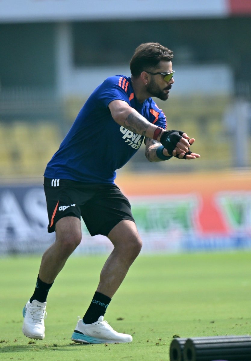 assamcric's tweet photo. Kohli Fan this is for you guys🥰….

📍ACA Stadium,Guwahati

#indiavswestindies  #odi #guwahati #assam https://t.co/dLPWOWzBUN