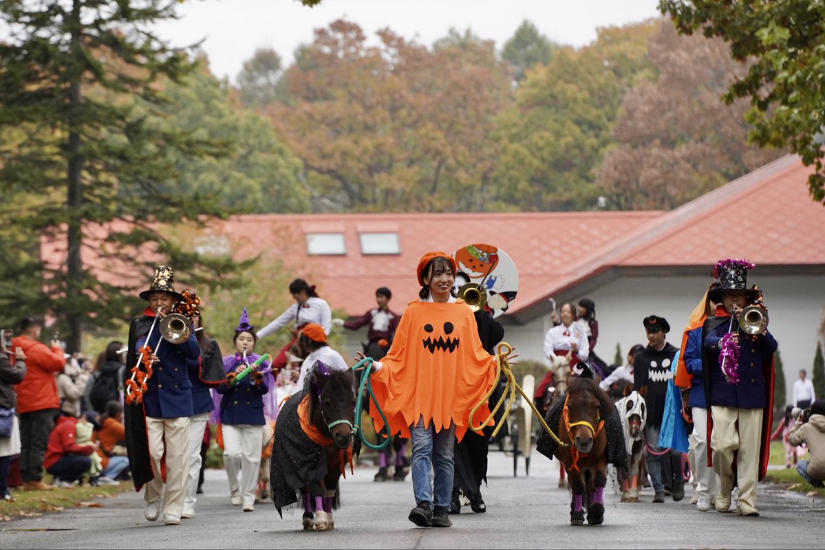 northern_horse's tweet photo. ／
ノーザンホースパークハロウィン2026 🎃
＼
10/1（木）～31（土）の期間、「ノーザンホースパークハロウィン2026」を開催します！
10/25（日）は、ハロウィンスペシャルイベントを開催。
仮装して来園した小学生以下のお子さまは入園料が無料になるほか、クイズに挑戦しながら園内を巡るスタンプラリー、射的や玉入れなど、ハロウィンを楽しめる催しが盛りだくさん！
さらに、仮装した馬たちによる「ハロウィンホースパレード」も開催します🐴

10/24（土）・25（日）には、ハロウィン特別ポニーショーも開催。

期間中は、園内にフォトスポットが登場するほか、10/10（土）からはハロウィン限定のスペシャルメニューやパン、デザートも登場します。
この秋は、パークならではのハロウィンをお楽しみください。

イベントの詳細ははこちら
https://t.co/IabU7oNJQM