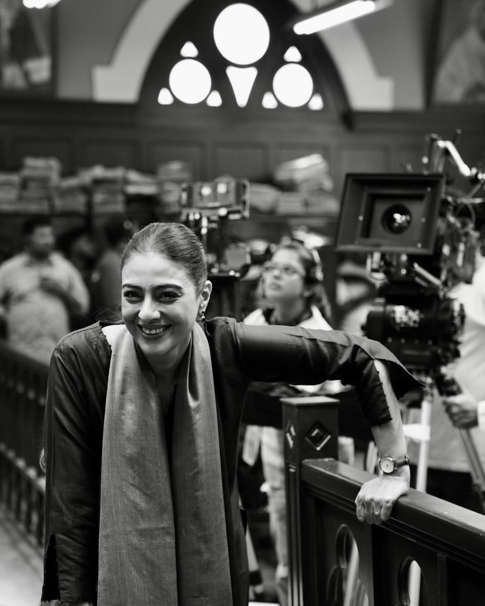 HydTimes's tweet photo. Tabu offers a behind-the-scenes look from her latest shoot featuring a court sequence.

(Tabu, Tabu latest update, Tabu upcoming film, Tabu BTS, Indian cinema,entertainment news, Hyderabad Times)

#Tabu #TabuFans #BehindTheScenes #BTS #CourtroomScene #FilmShoot https://t.co/u39HfSnyJI