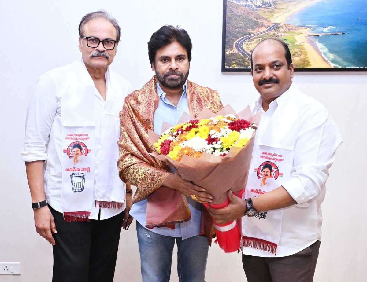 NagaBabuOffl's tweet photo. Heartfelt birthday wishes to Jana Sena Party Rajya Sabha Member Sri @MPLingamaneni garu. Wishing you a blessed year ahead filled with good health, happiness, and continued success. https://t.co/Y2BHwOjx5o