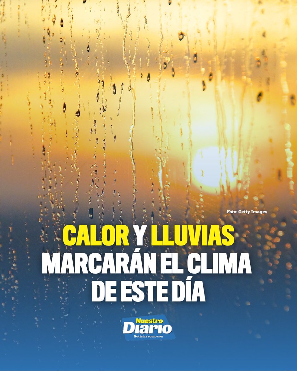 ☀️🌧️ CALOR Y LLUVIAS MARCARÁN EL CLIMA DE ESTE DÍA 🌧️☀️ El Insivumeh prevé un ambiente cálido y soleado en gran parte del país, con altas temperaturas y fu…