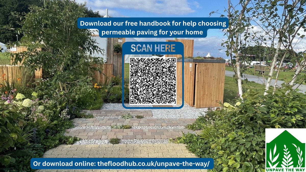 unpavetheway's tweet photo. Have you considered permeable paving for your driveway? 🏡🚘💧

Our new handbook has plenty of information and ideas to help you choose! 

Download from our webpage: https://t.co/Qmk9pdn8dY 

#frontgarden #driveway #paving #permeablepaving #garden https://t.co/N05d6IijK9