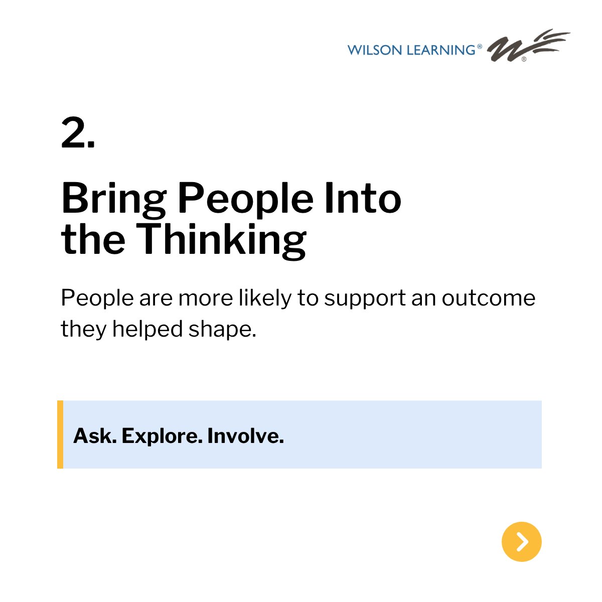 WilsonLearning's tweet photo. Building consensus doesn’t always come with formal authority.

What has helped you build consensus when you couldn’t simply make the decision yourself?

#learninganddevelopment #traininganddevelopment #leadershiptraining #leadershipdevelopment #leadershipskills #leadership https://t.co/4RQviAnAhD