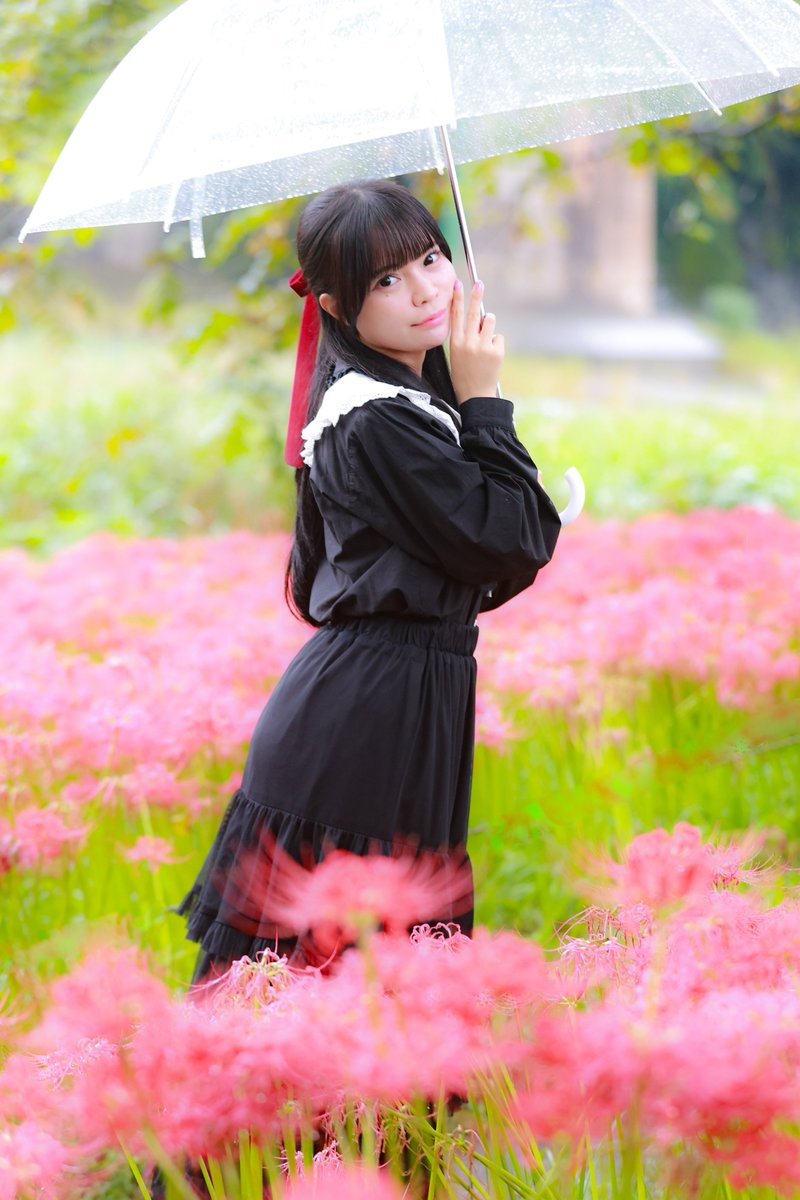 osaru6501's tweet photo. おつうさ🐰🐒
#白石姫織 さん  (@shiraishihiori)
ハマる可愛い美脚のお嬢さん🐰
秋服と曼珠沙華お似合い https://t.co/UGTl7D0LTx