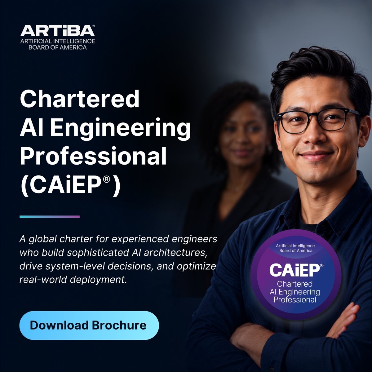 ARTiBA_Insights's tweet photo. For professionals evaluating their readiness for advanced #AIengineering responsibilities, the CAiEP® Brochure provides a detailed overview of the charter's competency framework. Download now: https://t.co/D0Q66v4VAY

#SeniorAIengineer #AIcareerdvancement #AIcertification #ARTiBA https://t.co/ecxQ1CsthT