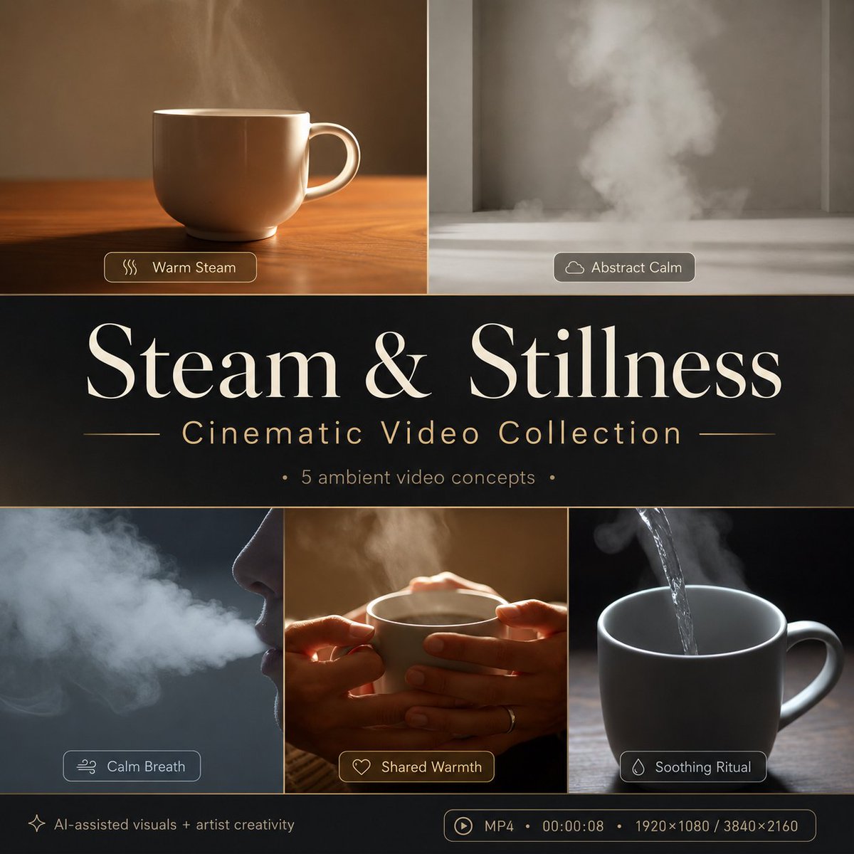 anyinfo69's tweet photo. HD/4K Steam & Stillness: Cinematic Calm Video Collection. I just added a new item to my Shop! https://t.co/VhlK6uiOhd
#CinematicVideo #SteamVideo #AmbientVideo #RelaxingBackground #WellnessVideo #CalmVisuals #CozyMood #MindfulnessContent #StockFootage #AIVideo #AIAssistedArt https://t.co/z0Aa5DgrY4