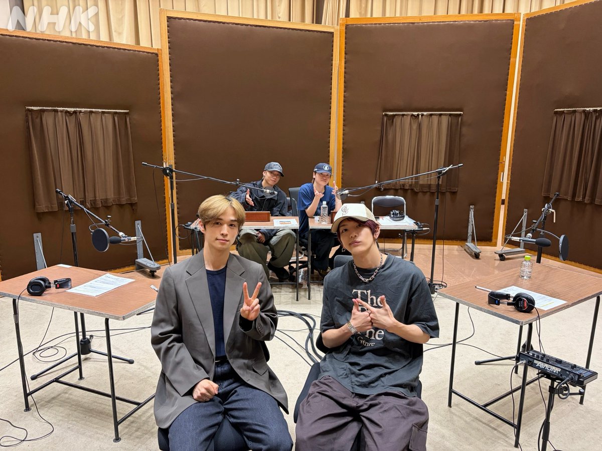 nhk_musicjp's tweet photo. 🎧#ミュージックライン🎧

💫#INI #後藤威尊 #髙塚大夢💫

🔁放送終了から7日間 聴き逃し配信中🔁

🔻配信はコチラ
https://t.co/Syweh30ePC

今が最高…？盛り上がる筋肉トーク
東京ドーム公演では号泣も…😭
最新SG・後藤の作詞参加エピソード
#SEITO から髙塚へボーカルアプローチの質問も🎤 https://t.co/gT4aBqbWaT