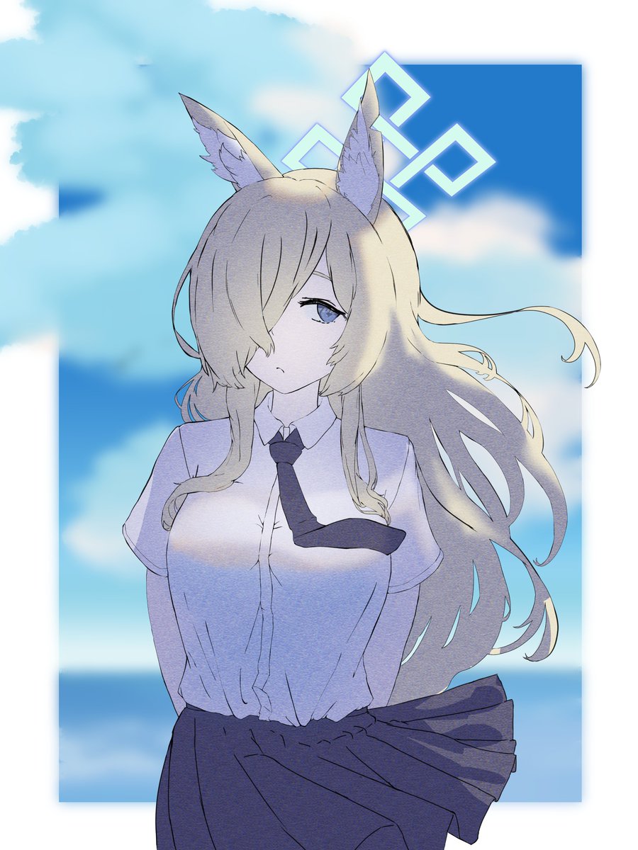 Cheesef1y's tweet photo. ブルアカからコラボ衣装の夏制服カンナ
もう夏も終わるってのにそんな記憶はない https://t.co/VR9lokNb6l