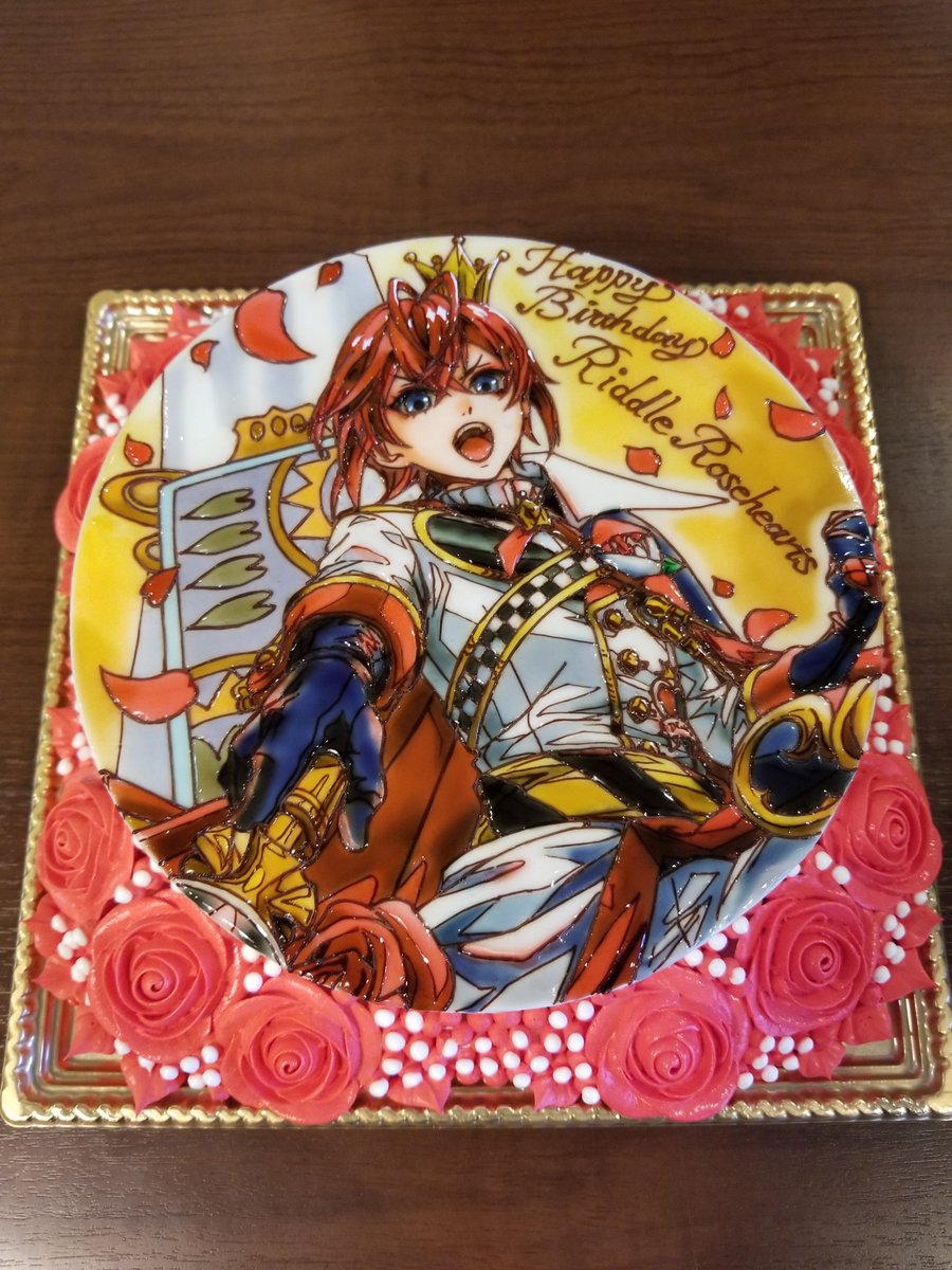 MobileDi's tweet photo. オーダーケーキを載せるの流行ってるの？
過去にオーダーした最高な推しのバースデーケーキ載せておこうか☺️🌹
もうこの種類のケーキはオーダー受け付けてないらしいので幻のケーキとなってしまった😢 https://t.co/Wc5gVB1oUb