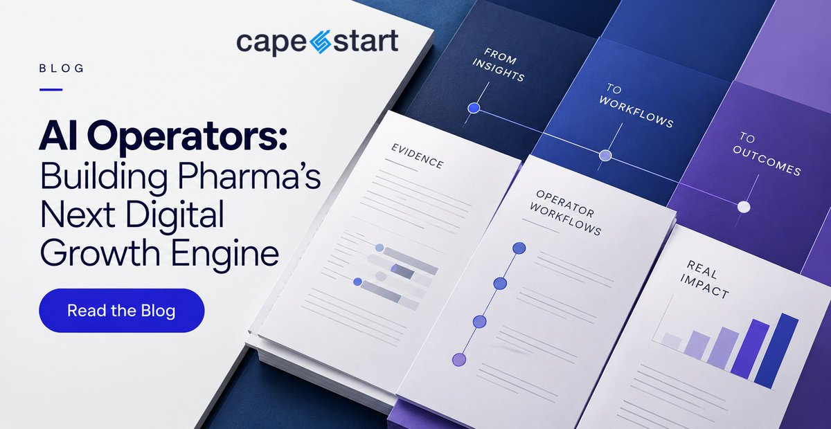 capestart's tweet photo. Giving an AI system permission to act inside an enterprise workflow raises very different questions than giving it permission to generate an answer. We unpack what that means for pharma, including identity, permissions, monitoring, and human oversight.

https://t.co/Jv65FnRIew https://t.co/1fPL6o6Xf5