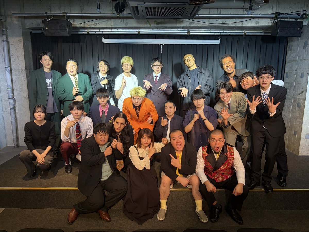y_shinjin_live's tweet photo. トラモチーフ大合戦~ただならぬ刀との戦いの巻~

ご来場いただき、誠にありがとうございました☀️

トラモチーフ軍とただならぬ刀軍に分かれて、ネタとコーナーのバトルライブ🔥

勝者は
ただならぬ刀軍⚔️

両軍、力を出し切ったいい勝負でした✨ https://t.co/mA9Sk6ouBn
