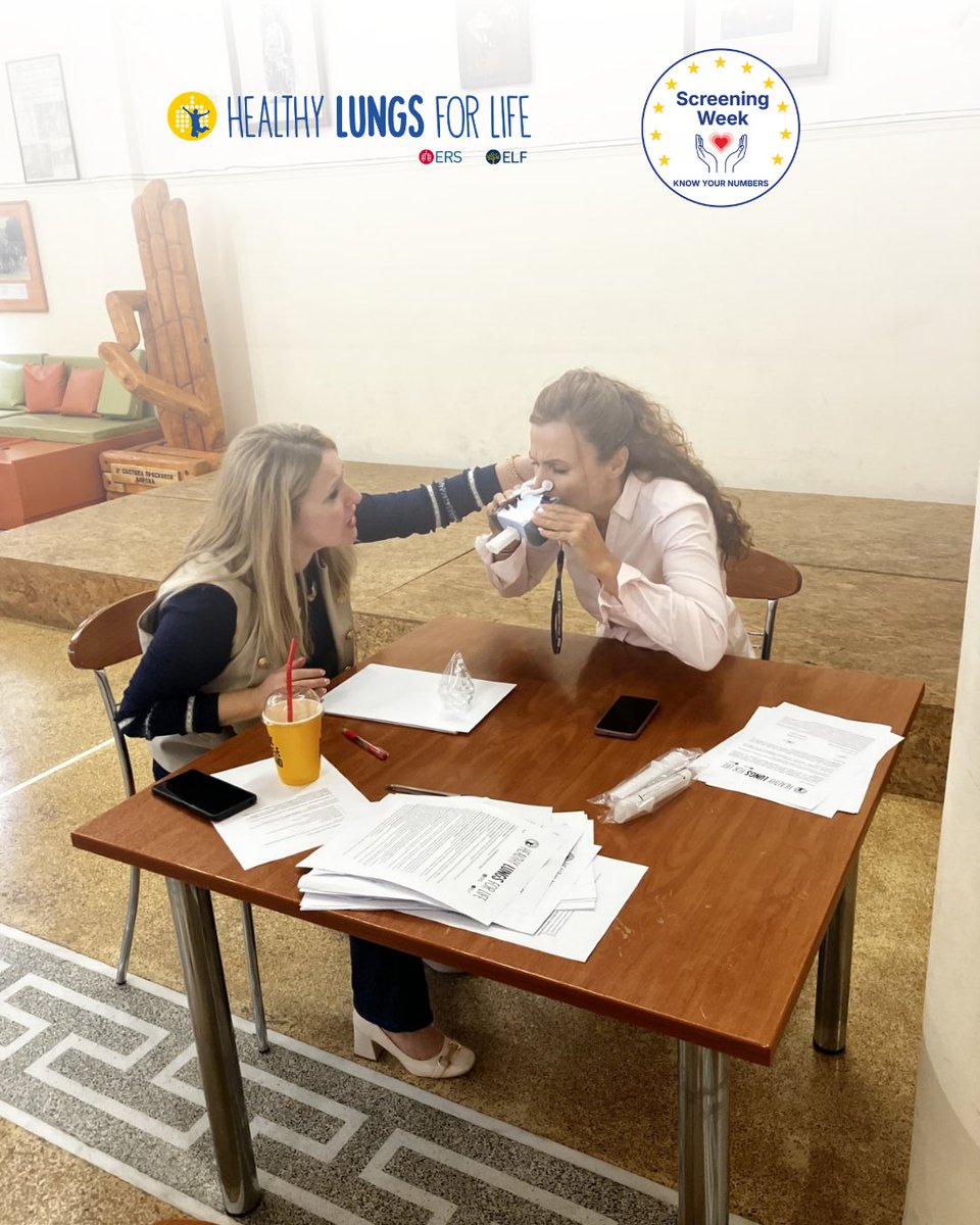 EuroRespSoc's tweet photo. 📍 Belgium, Romania, Spain, Greece, Poland

🫁 This week marks #EUScreeningWeek, with a number of #HealthyLungsforLife activities taking place throughout Europe to promote the inclusion of respiratory testing in routine health checks in Europe. Learn more: https://t.co/3eSb56q1Ex https://t.co/xp9W04XZVB