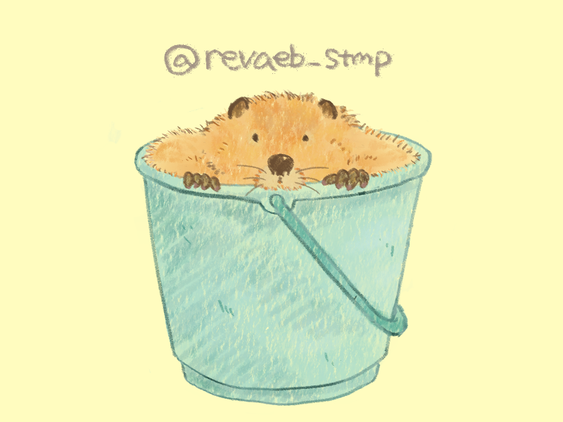 revaeb_stmp's tweet photo. 今月もビーバーいっぱい描きました🦫
#今月描いた絵を晒そう https://t.co/EIldZiq0ce
