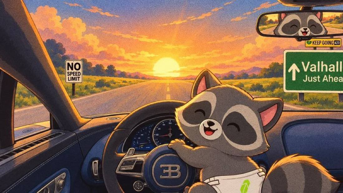 DaCryptoGeneral's tweet photo. $COON is giving everyone a chance to grab the dip 🦝💚

Buy the deep, load your bags, and let the bandit do its thing

Smart entries today, bigger smiles tomorrow 👀 

$COON on RH Chain 

https://t.co/kOnt5N1fhL https://t.co/NyhnpG5pUp