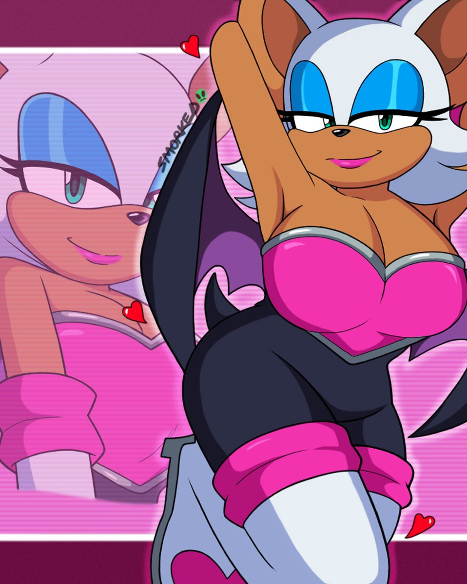 Smorked___'s tweet photo. Rouge The Bat https://t.co/sCHBNT4Qlo