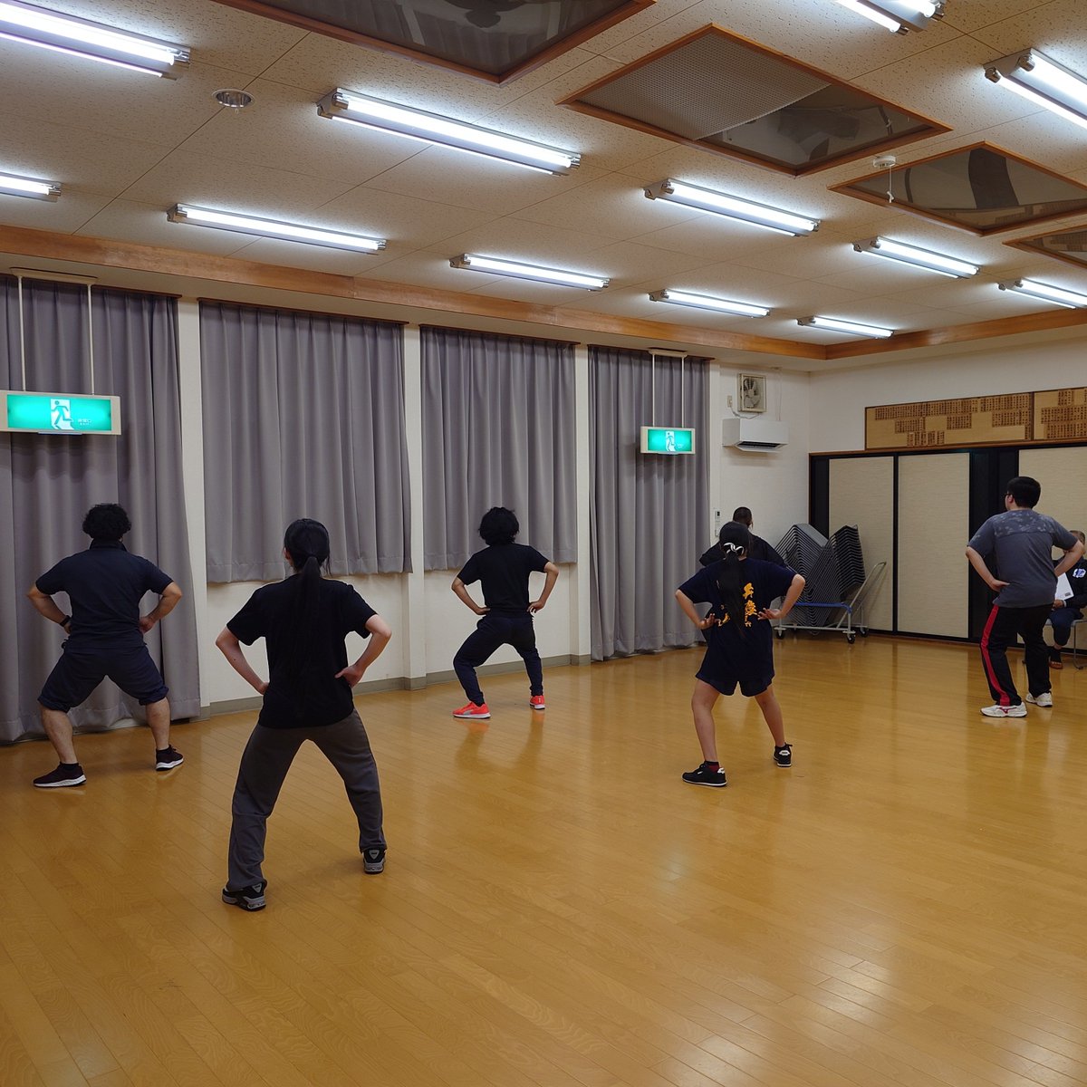 mochitashishi's tweet photo. 本日の練習も参加ありがとうございます！
人数居ると練習も楽しい😊
周りもモチベ上がるから良き！
若者は覚えが早くて羨ましい🥺︎ https://t.co/4XG5l0Xcri