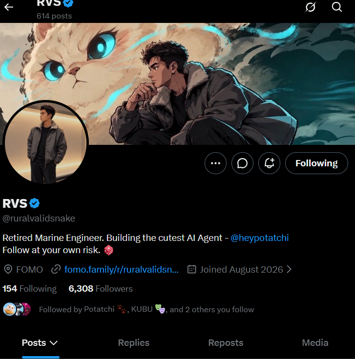 chamaYT123's tweet photo. From 0 to 6K… that’s more than a number, that’s 6,000 people who chose to be part of the journey. 🥹👏🥔 Building something organically takes patience, consistency, and a community that truly believes. And giving your Fomo rewards back instead of keeping them for yourself says a lot about the kind of person you are. ❤️  @OshanPerer89079 @Chalaka_Themiya
