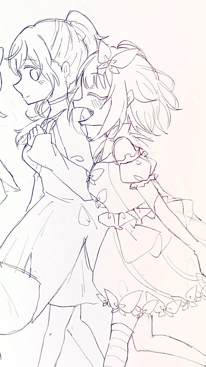 cotoro__dayo's tweet photo. 直近で描いたまふゆとえむです❣️❣️
衣装が進級前と進級後でごっちゃなんですけど見逃してください https://t.co/hOpBUmMr0x