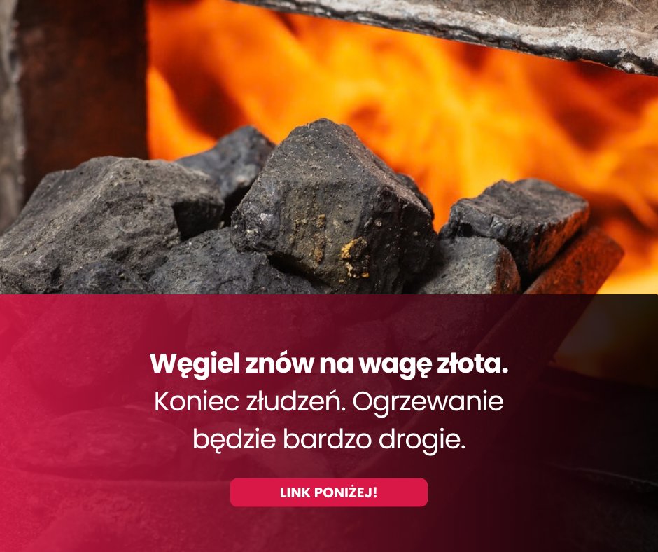 FXMAGpl's tweet photo. ❌ Koniec złudzeń. Ogrzewanie będzie bardzo drogie. Czy węgiel jest dziś najtańszą opcją?

https://t.co/Is92kBcFan

Zbliżający się wielkimi krokami sezon grzewczy powoduje, że temat opału przewija się w przestrzeni publicznej znacznie częściej niż w innych momentach w ciągu roku. W tym roku dyskusja ma nowy wymiar, bo dotyczy nie tylko ceny opału, ale także jego rodzaju. I tu może dojść do dużego zaskoczenia, o tym surowcu już dawno nie mówiono tak wiele.