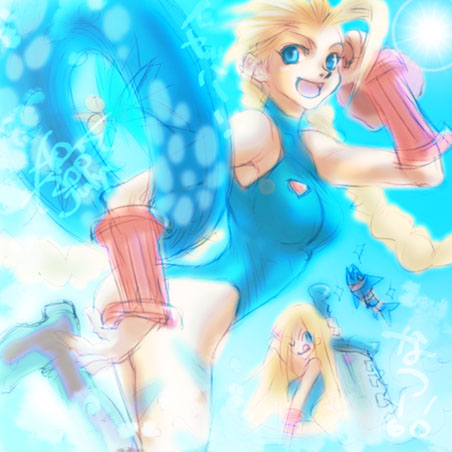 CammyFans's tweet photo. Why do the Delta Red ladies, #Cammy &amp; Lita, wear swimsuits as uniforms?
So they can go to the beach and still be ready for duty at a moment's notice!

PS - It's another Akiman Art BBS picture from the early 2000s.
#CammyWhite #StreetFighter #Capcom #キャミィ https://t.co/lR6H6UiLkH