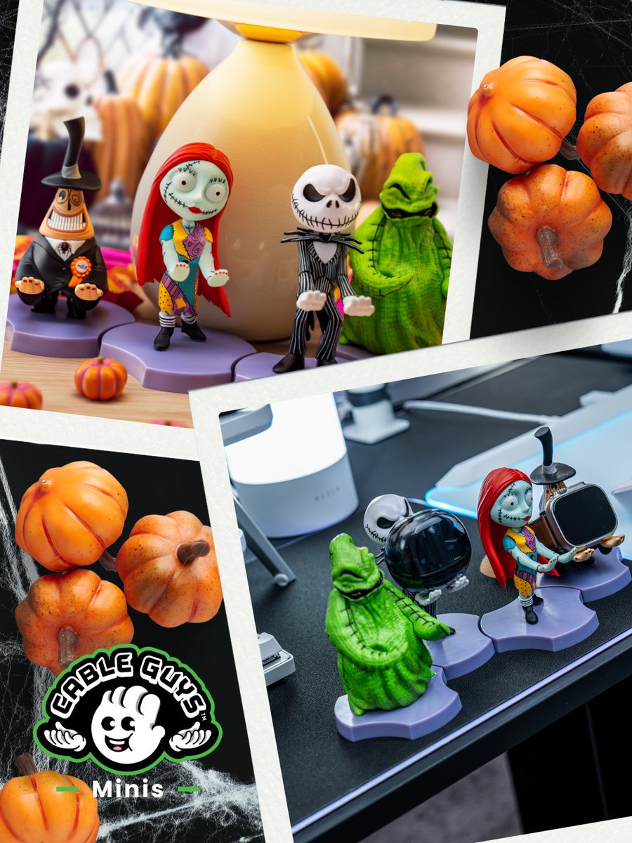 exgpro's tweet photo. Bring your favourite characters home in MINI form! ✨

Whether you're all about TMNT Power, Bikini Bottom adventures, spooky nights at Freddy's, or visits to Halloween Town, Mini Cable Guys keep your earbuds, phones and small devices organised while showcasing the characters you love.

Officially licensed, officially fun! Perfect for gifts 🎁

Shop the collection today at https://t.co/GtOkCZji8k

#gaming #collectibles #fnaf #spongebob #nightmarebeforechristmas #disney