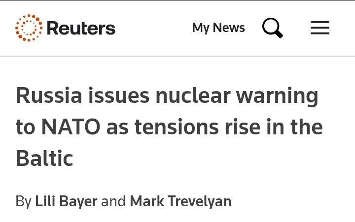 SprinterPress's tweet photo. Moscow issued a strong warning to NATO, stating that Russia will not tolerate aggressive attempts by the West to block or isolate the Kaliningrad region, a sovereign territory located on the Baltic Sea.

In an official diplomatic document sent to Western countries, Russia criticized NATO's dangerous and irresponsible course, warning that the alliance's constant display of force carries a serious risk of provoking a direct military conflict. Moscow emphasized that if NATO attempts to impose an illegal blockade on Kaliningrad, Russia's response will be swift and decisive, including immediate strikes against the alliance's decision-making centers and a full mobilization of its defense arsenal, up to and including the use of strategic nuclear forces.

In addition to this confidential warning, Russian embassies across Europe published statements condemning the escalation of provocations by NATO. In briefings at the embassies, it was emphasized that the alliance's military exercises near Russian borders are deliberately undermining stability in the region. Reaffirming that Russia has no aggressive intentions towards European countries, officials stated that any hostile action against Kaliningrad, located between NATO member states Poland and Lithuania, will be met with a full and devastating response.