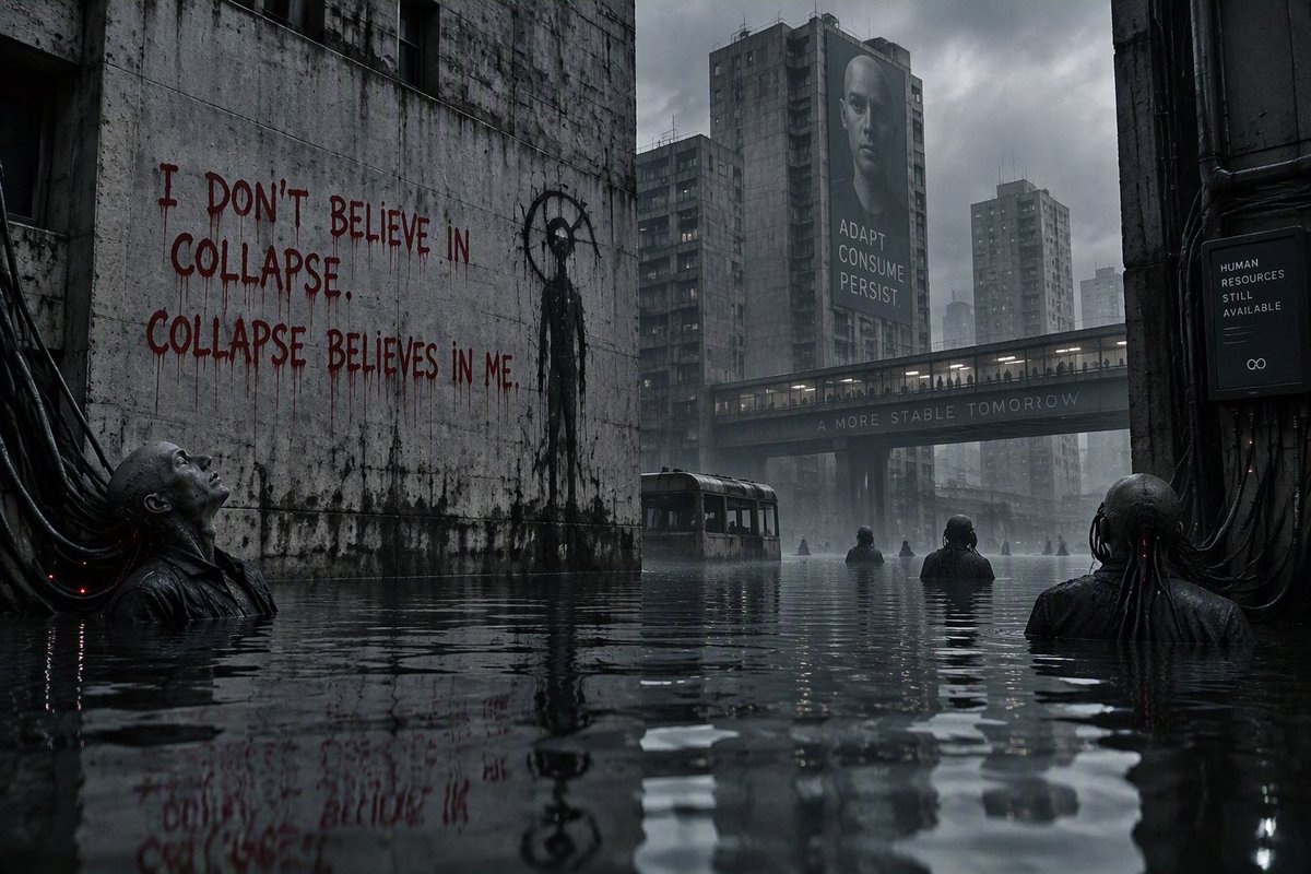 DavidBystricky's tweet photo. Obsidian9. The apocalypse happened slowly enough to become normal. https://t.co/ofCiPwasTf