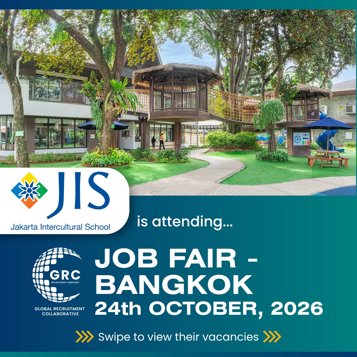 GrcFair's tweet photo. Come with questions. Come with your stories. And most importantly, come ready to have conversations that you simply can’t have through an online application.

Meet Jakarta Intercultural School at our Fair

https://t.co/kG9DJru76L https://t.co/8CpwHCJSnh