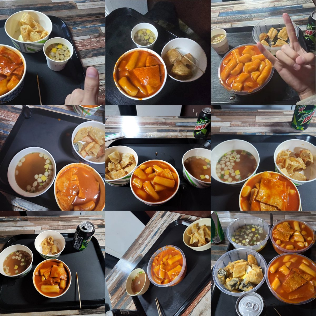 JOOYEONLOOKS's tweet photo. Jooyeon really is that obsessed 😂

The exact same tteokbokki menu, at the exact same place 😂 https://t.co/Mbr4Ve7PCp