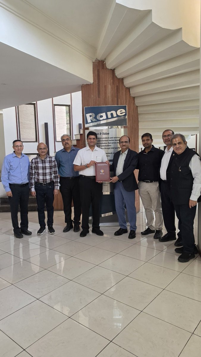 Rane_Group's tweet photo. Rane Group has signed a Memorandum of Understanding with Birla Institute of Technology and Science, Pilani (BITS Pilani) to build a strategic partnership that brings together academic excellence and manufacturing expertise. #Collaboration #Manufacturing #Research #Academia https://t.co/Egu5jmM34K