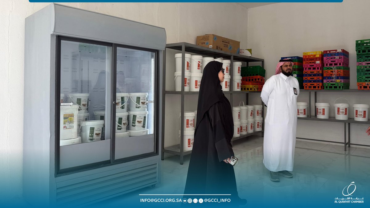 gcci_info's tweet photo. 🔹كما شملت الزيارة جولة ميدانية على عدد من المشاريع المستفيدة من البرنامج، للاطلاع على سير أعمالها وتجارب المستفيدين، وتعزيز سبل دعم المشاريع وتمكينها من النمو والاستدامة. https://t.co/iQ3e9T6JCn