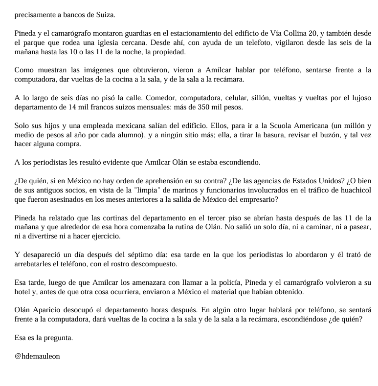 FelipeLeonLopez's tweet photo. Le salió carito el viático al Tío Richie, pero valió la pena: Así ubicaron a Amílcar Olán @hdemauleon https://t.co/R1fEcOC9BP