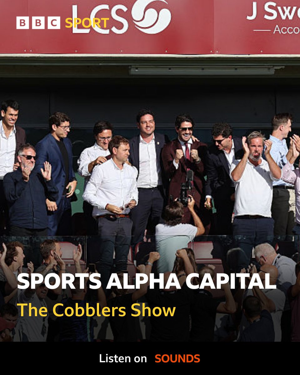JakeSharpeBBC's tweet photo. !! COBBLERS SHOW !!

A significant one. Tomorrow myself and @TogletTim are sitting down with some of the guys from Sports Alpha Capital. 

Lots of questions to ask! Don't miss it!

Thursday 6pm  | @BBCSounds | @BBCNorthampton #ntfc https://t.co/oYVYmEzOYh