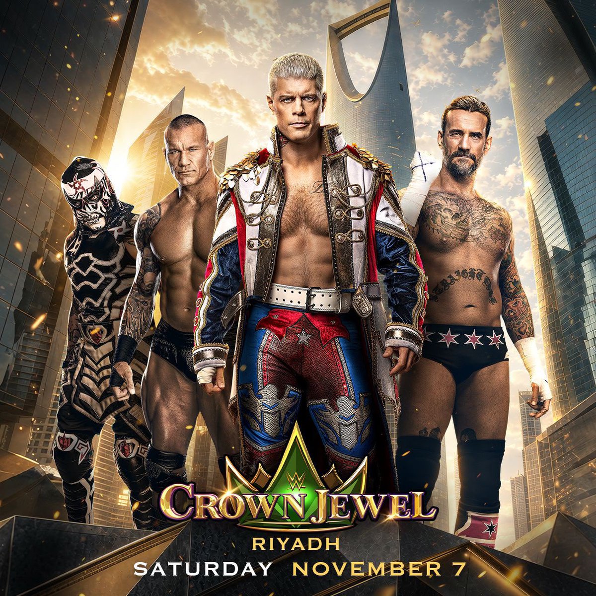 WrestlinClub's tweet photo. 🚨🚨 عااااااجل 🚨🚨

البوستر الرسمي لعرض كراون جول في الرياض [قابل للتغيير]. 🔥🔥🇸🇦🇸🇦 https://t.co/Qqr4o0il4K