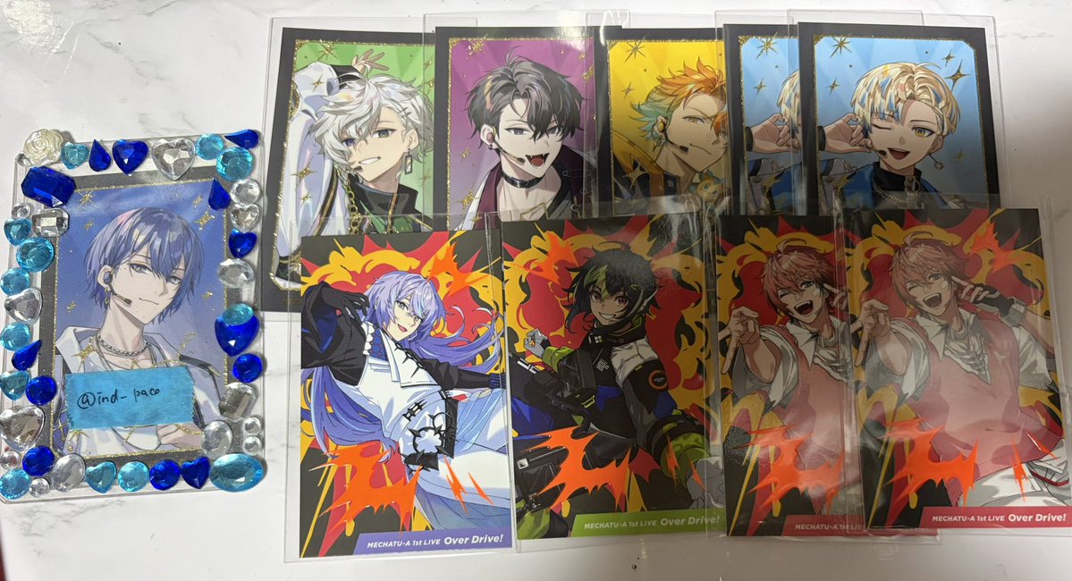ind_paco's tweet photo. 【交換】にじさんじ MECHATU-A 1st LIVE Over Drive! ランダムカード チェキ 

譲：画像のもの
求：IDカードの方

同種絵柄同士の交換優先
都内お手渡しまたは郵送
検索からでもお気軽にお声がけください。 https://t.co/W18Gwx4DIF
