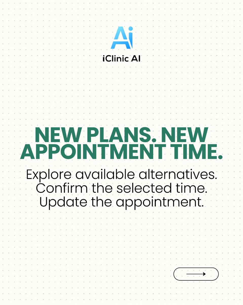 iclinic_'s tweet photo. Three common appointment calls. Three tasks your front desk handles throughout the day.

OMNI AI supports booking, rescheduling, and cancellations over the phone, with documentation in the connected EHR workflow and staff routing when needed.
.
.
#iClinicAI #PatientScheduling https://t.co/0lzb9amkJ9