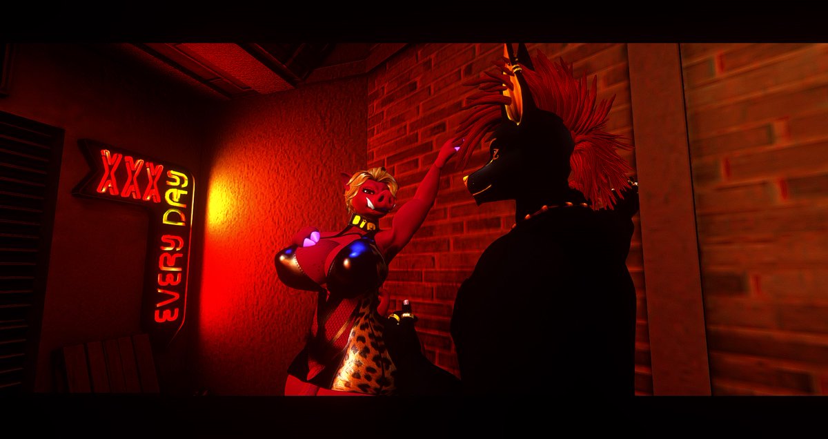 shinjo_akmut's tweet photo. While taking a walk the other night, ran into a piggy to have some fun with. Piggy is Belinda in SL.
#secondlife #nsfw #virtualphotography #furry https://t.co/Lluau2xQvL