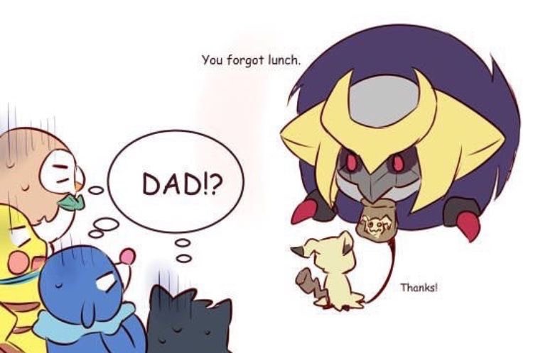 pokemonsplanet's tweet photo. Dad!? https://t.co/9cvMKmHx5t