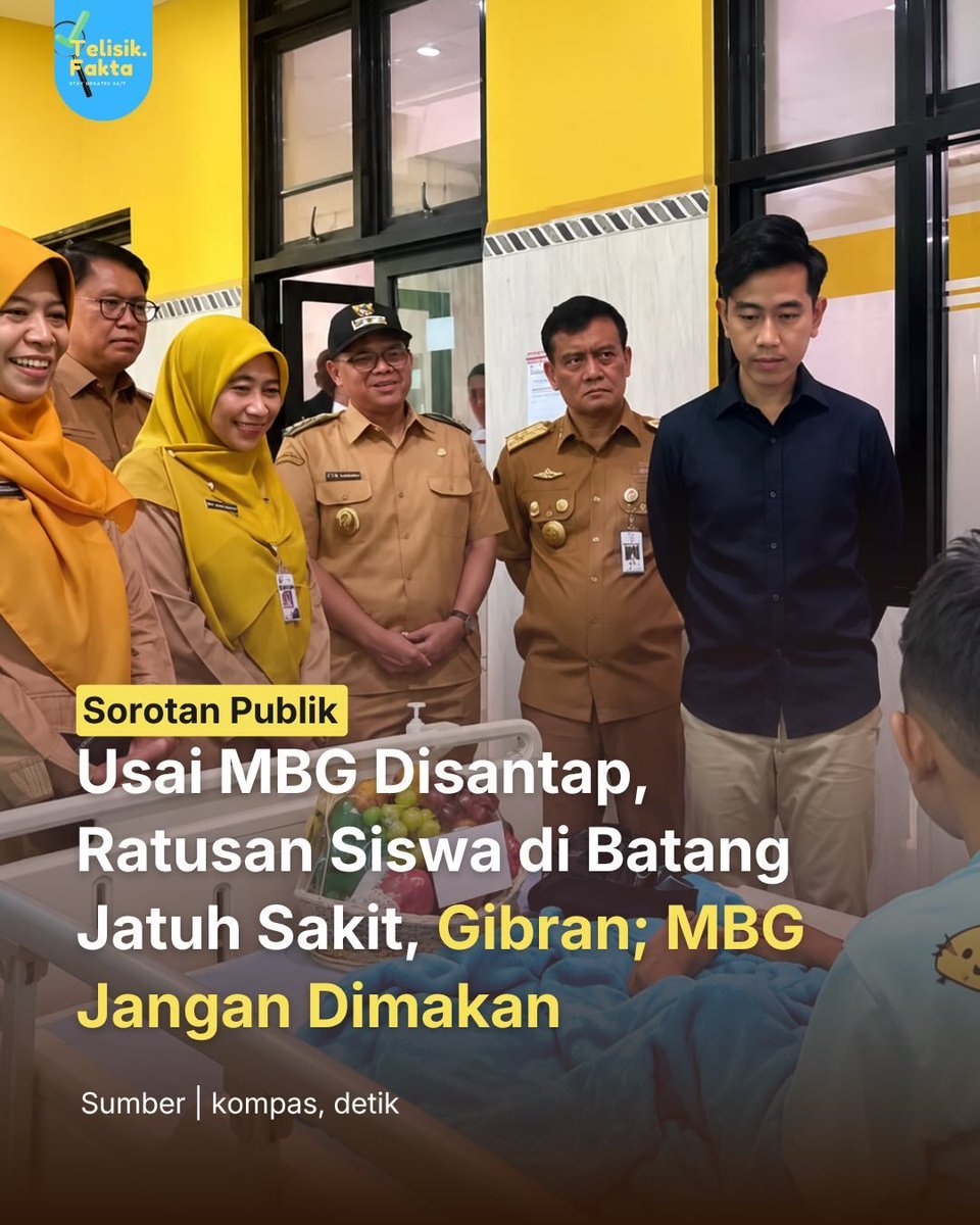 abu_waras's tweet photo. Kalau MBG nya jangan dimakan, jadinya Program MBG kelanjutan bagaimana pak Wapres? 
#NanyaAjah https://t.co/HIK1GfNjrv
